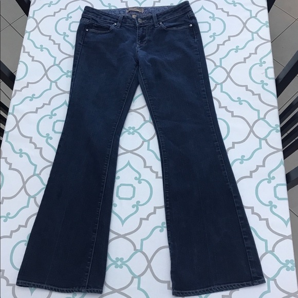 💙👖BEAUTIFUL PAIGE JEAN👖💙28 5/6 29” DARK PETITE - Picture 4 of 8